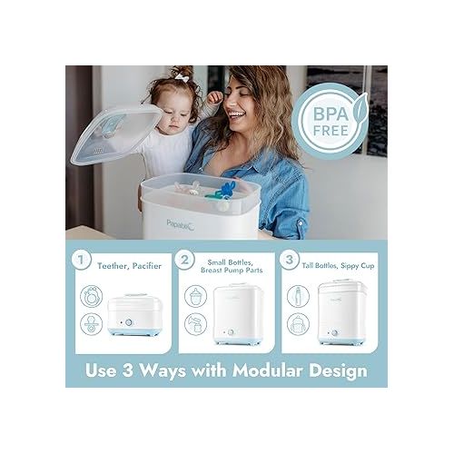  Papablic Baby Bottle Electric Steam Sterilizer and Dryer