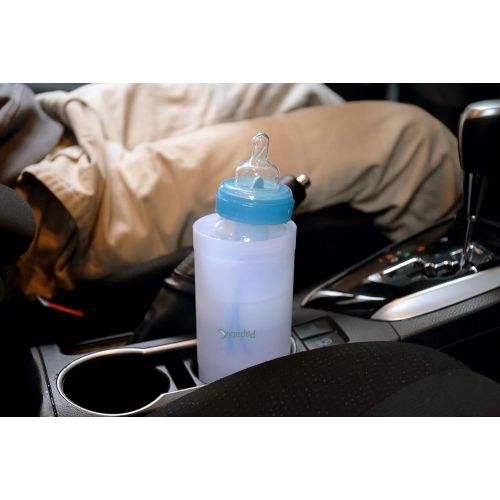  [아마존베스트]Papablic Mini Portable Travel Baby Bottle Warmer