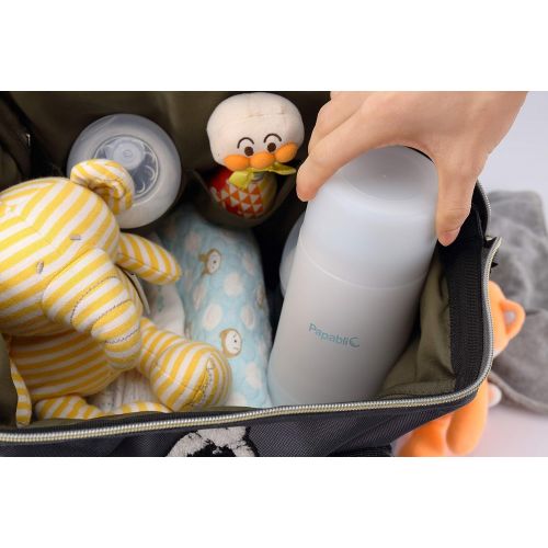  [아마존베스트]Papablic Mini Portable Travel Baby Bottle Warmer