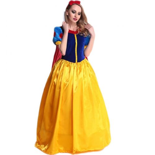  Papaya wear Snow White Belle Adult Princess Halloween Costume