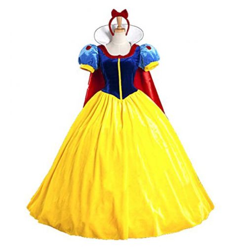  Papaya wear Snow White Belle Adult Princess Halloween Costume