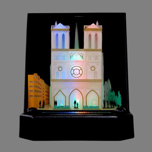  Paper Nano Notre Dame Building Set