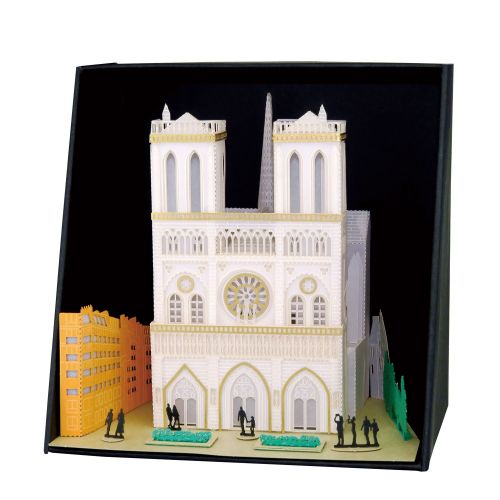  Paper Nano Notre Dame Building Set