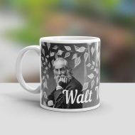 /Paperprintsandmore Walt Whitman Coffee Mug, Walt Whitman Mug, Literary Gift, Writer Mug, Bookish Mug, Literature Gift, Book Mug, Book Lover Gift, Ceramic Mug