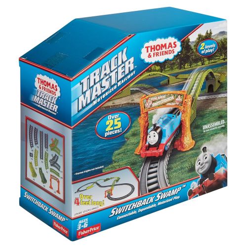 Pappy's Toy Shop and ships from Amazon Fulfillment. Fisher-Price Thomas & Friends TrackMaster, Motorized Railway Switchback Swamp Playset