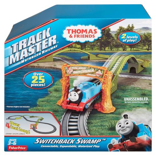  Pappy's Toy Shop and ships from Amazon Fulfillment. Fisher-Price Thomas & Friends TrackMaster, Motorized Railway Switchback Swamp Playset