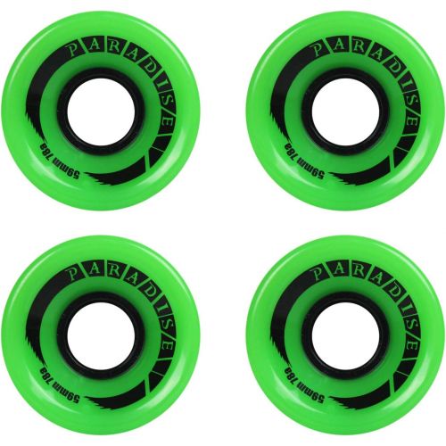  Paradise Skateboard Cruiser Wheels 59mm 78a Green Old School Filmer