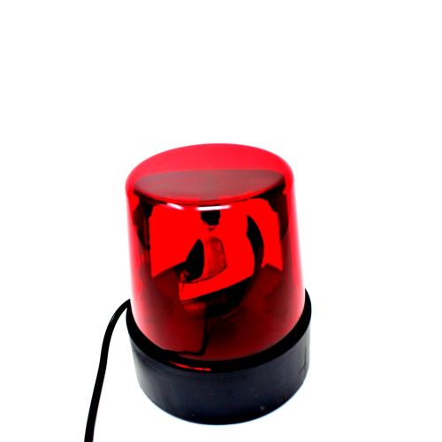  Paradise Treasures Rotating Red and Blue Flashing Police Beacon Party Light Lamps DJ Strobe Light