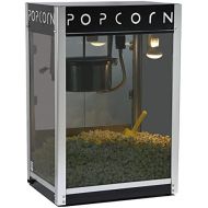 Paragon Contempo Pop 8 Ounce Popcorn Machine for Professional Concessionaires Requiring Commercial Quality High Output Popcorn Equipment, Black and Chrome