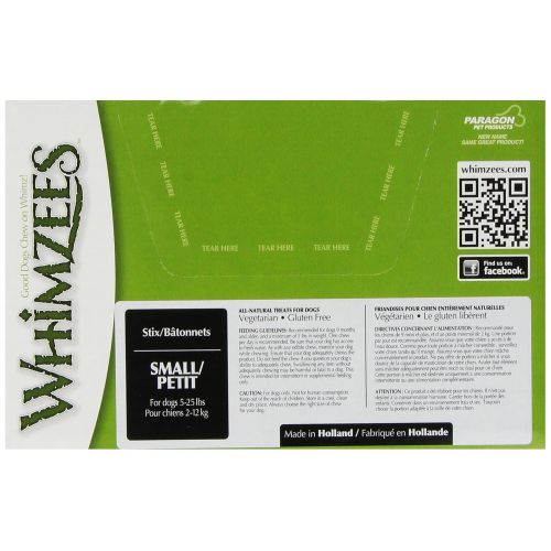  Paragon Whimzees Display Box Stix Dental Treat for Dogs
