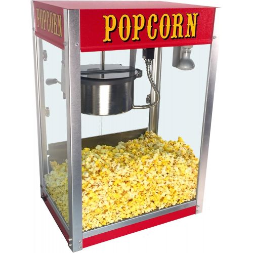  Paragon - Manufactured Fun Paragon Theater Pop 8 Ounce Popcorn Machine for Professional Concessionaires Requiring Commercial Quality High Output Popcorn Equipment