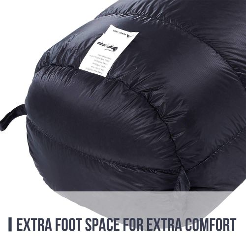  Paria Black Orca Featherlite Ultralight Sleeping Quilt, 35oz