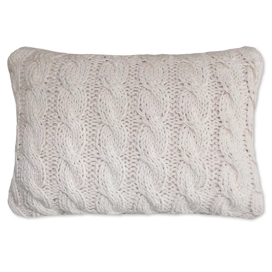  Park B. Smith Classic Cable Oblong Throw Pillow