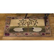 Park Designs Willow & Sheep Hooked Rug