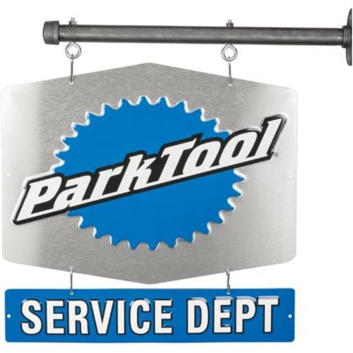  Park Tool SDS-1 Service Department Sign Single Sided, Blue