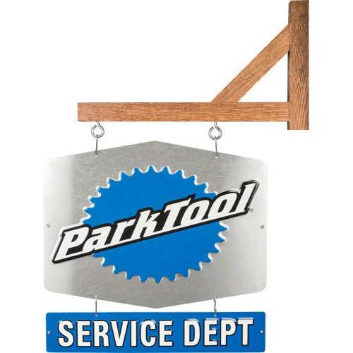  Park Tool SDS-1 Service Department Sign Single Sided, Blue