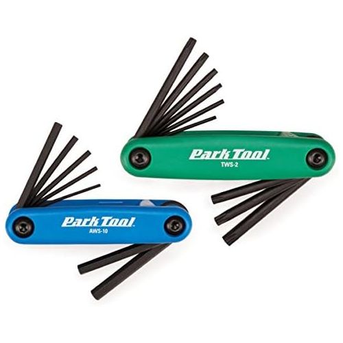  Park Tool FWS-2 Fold-Up Hex and Torx Wrench Combo Set