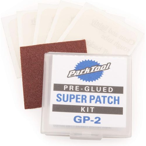  자전거 정비 공구 수리Park Tool GP-2 Super Patch Kit for Bicycle Tube Repair - Set of 6 Self-Adhesive Patches