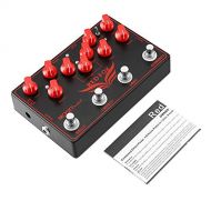 ParkWestern8 MOSKYAUDIO Red Fox Overdrive/LOOP/Chorus/Delay 4 in 1 Guitar Effect Pedal