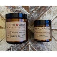 ParkandMadison Lavender Rosemary Soy Candle, Soy Candles Handmade, Scented Soy Candle, Soy Candles, Gifts, Herbal Candle