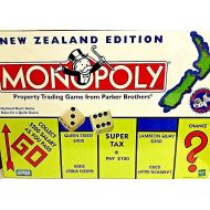 Parker Brothers  Hasbro MONOPOLY New Zealand Edition + TOKEN 2000 FACTORY SEALED NEW FREE SHIP TRACK US