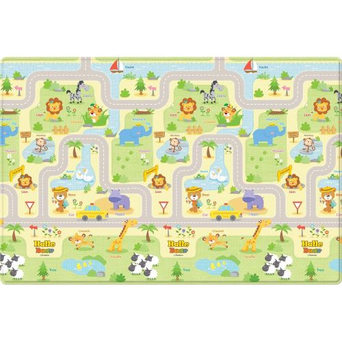  Parklon Baby Soft Play Mat (Hello Bear Smiletown, Medium)