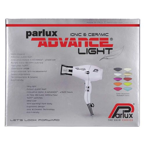  Parlux Advance Light Ionic and Ceramic Hair Dryer - Ice