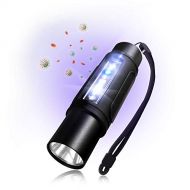 Parmida LED Technologies Parmida LED UV Light Sanitizer Wand, USB Rechargeable, Safe, Portable UVC Sterilizer, UV Disinfection Light, Disinfect Phone, Keys, Wallet, Household Items, Kills 99% of Germs, Vir