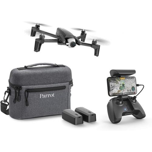  Parrot - Drone Anafi Extended - Pack with 2 Additional Batteries, Carrying Bag, Additional Propeller Blades and Others - 4K HDR Camera with 180° swivelling Platform - Compact and F