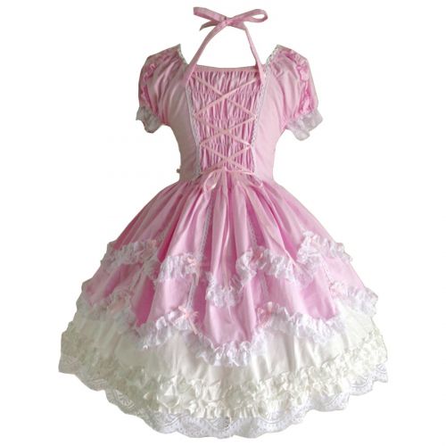  Partiss Womens Gothic Princess Cosplay Sweet Lolita Dress