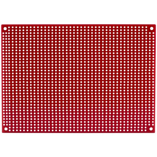  [아마존베스트]Parts Express Red Perforated Large Hole Crossover Board Pair 5 x 7