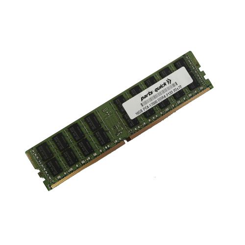  Parts-quick 16GB Memory for Dell PowerEdge R930 DDR4 PC4-17000 2133 MHz RDIMM RAM (PARTS-QUICK BRAND)