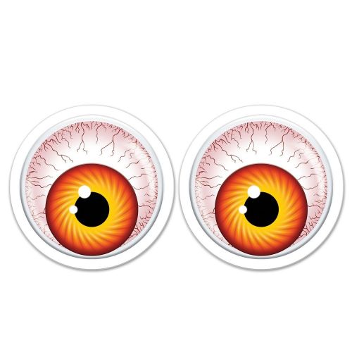  Party Central Club Pack of 24 Giant Googly Eyeballs Halloween Decorations - 6