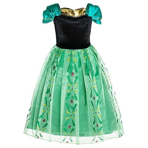  Party Chili Princess Costumes Birthday Dress Up for Little Girls