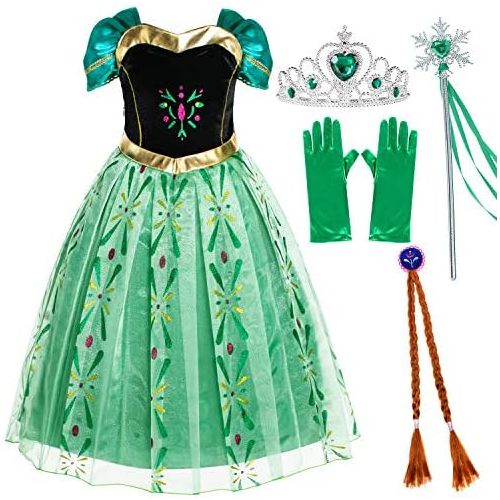  Party Chili Princess Costumes Birthday Dress Up for Little Girls Age 3 12 Years