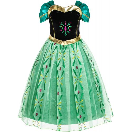  Party Chili Princess Costumes Birthday Dress Up for Little Girls Age 3 12 Years