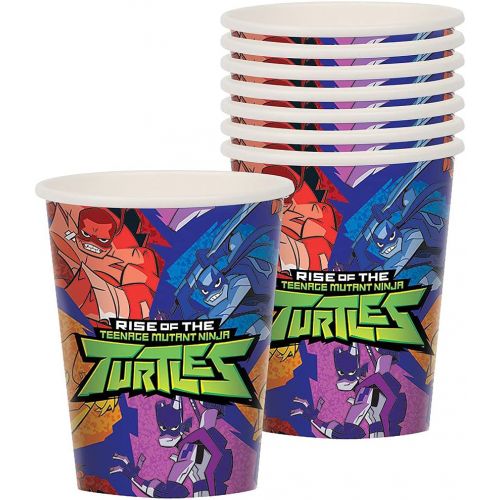  Party City Teenage Mutant Ninja Turtles Kids Birthday Party Supplies 16 Guests, Includes Plates, Napkins, Utensils, Cups