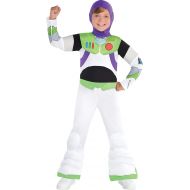Party City Toy Story Buzz Lightyear Halloween Costume for Boys, Small (4-6), Includes Headpiece