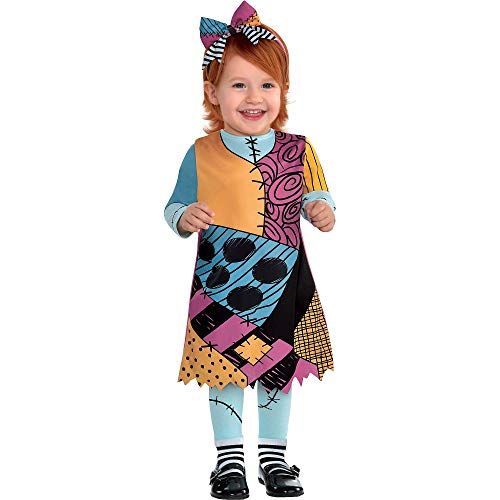  할로윈 용품Party City Sally Halloween Costume for Babies,12-24 Months, The Nightmare Before Christmas, with Included Accessories