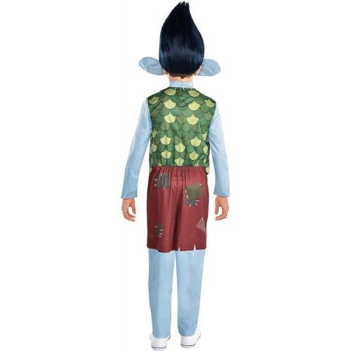  할로윈 용품Party City Branch Halloween Costume for Boys, Trolls World Tour, Includes Jumpsuit and Headpiece with Wig