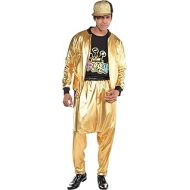 Party City Hip Hop Halloween Costume Accessories Set for Adults, Small/Medium, Includes Jacket and Pants