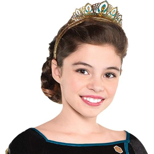  할로윈 용품Party City Disney Frozen 2 Epilogue Anna Halloween Costume for Kids Includes Dress, Leggings, For Pretend Play