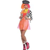 Party City O.M.G. Neonlicious Halloween Costume for Kids, L.O.L. Surprise! Includes Jumpsuit and Hat