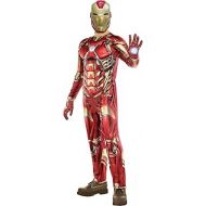 Party City Iron Man Halloween Costume for Men, Marvel’s Avengers Video Game, X-Includes Jumpsuit, Gloves, Mask