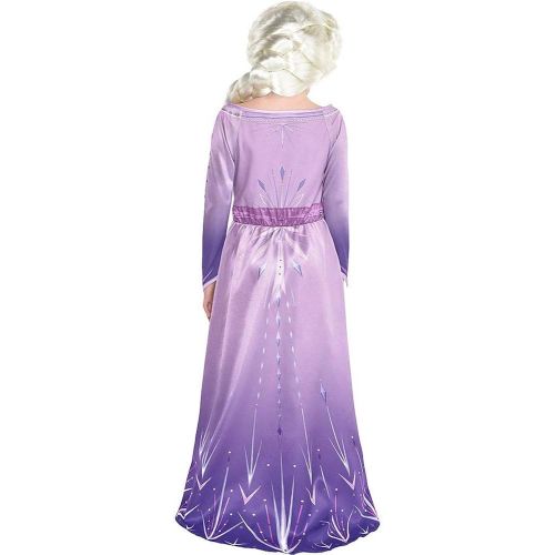  할로윈 용품Party City Elsa Act 1 Halloween Costume for Girls, Frozen 2, Includes Dress