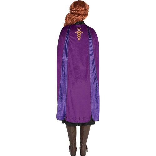  할로윈 용품Party City Anna Act 2 Halloween Costume for Women, Frozen 2, Includes Dress and Cape