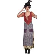 Party City Mary Sanderson Halloween Costume for Women, Hocus Pocus, Dress with Attached Vest
