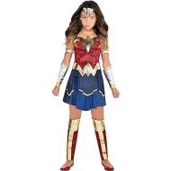 Party City Wonder Woman 1984 Halloween Costume for Girls, Includes Dress and Accessories