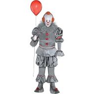 할로윈 용품Party City Tattered Pennywise Halloween Costume for Adults, IT Chapter 2, Plus Size, Includes Jumpsuit, Mask, Collar