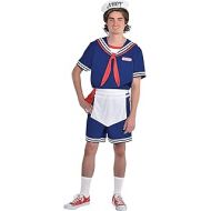 Party City Steve Scoops Ahoy Halloween Costume for Men, Stranger Things with Accessories